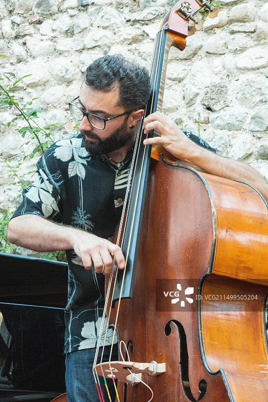 在意大利乌迪内举行的乌迪内爵士2015音乐会图片素材