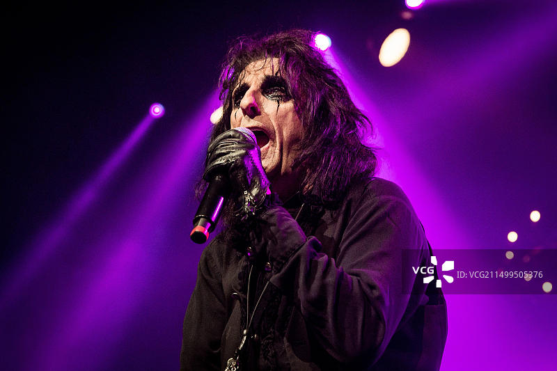 2022年6月7日艾丽丝·库珀奥斯陆演唱会图片素材