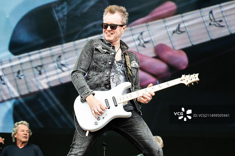 2022年6月深紫乐队在奥斯陆的现场表演图片素材