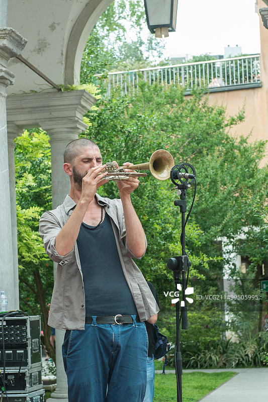 在意大利乌迪内举办的乌丁爵士音乐节爵士音乐会图片素材