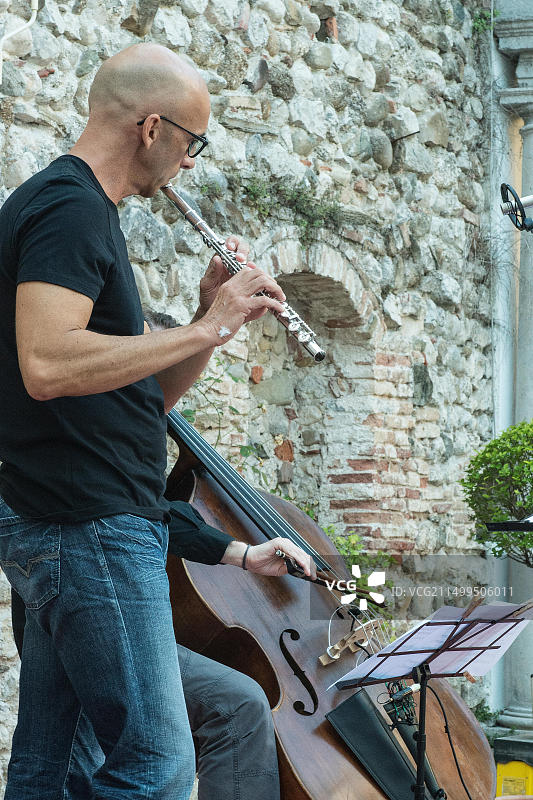 在意大利乌迪内举办的乌丁爵士音乐节爵士音乐会图片素材