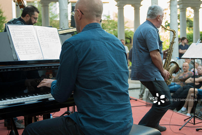 在意大利乌迪内举办的乌丁爵士音乐节爵士音乐会图片素材