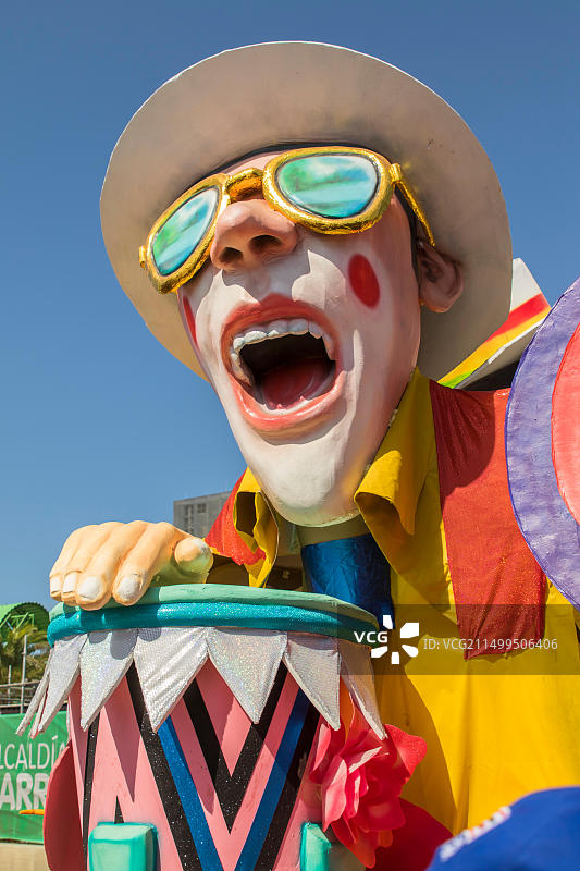 狂欢节花车游行图片素材