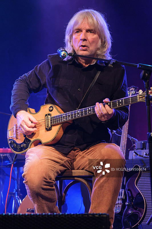 科隆文学节：科隆乐队的贝斯手和制作人Ekki Maas图片素材