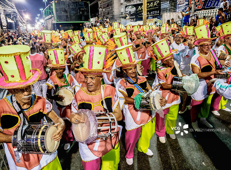 巴西里约热内卢狂欢节游行图片素材