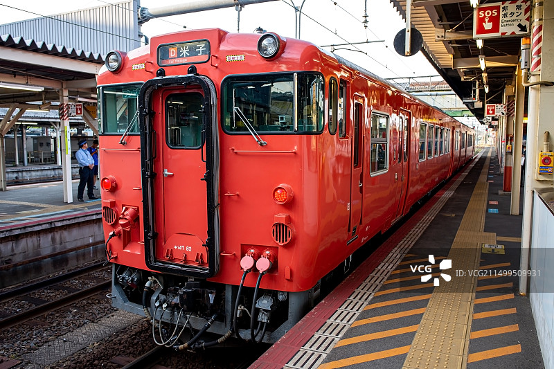 日本米子列车图片素材