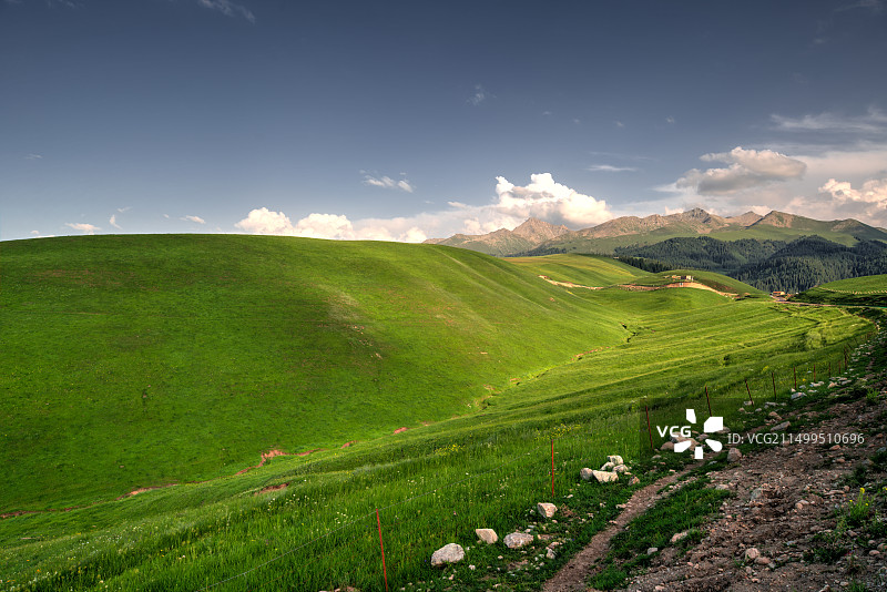 新疆琼库什台图片素材