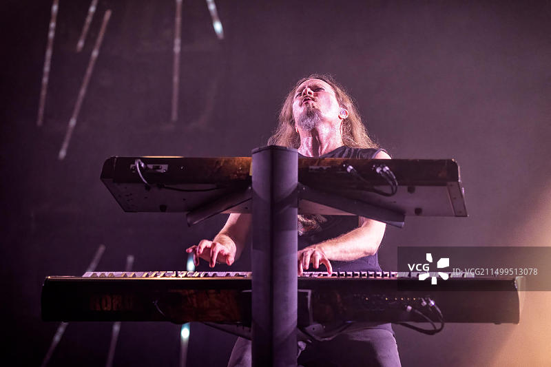 Nightwish乐队奥斯陆Spektrum音乐会现场，挪威图片素材