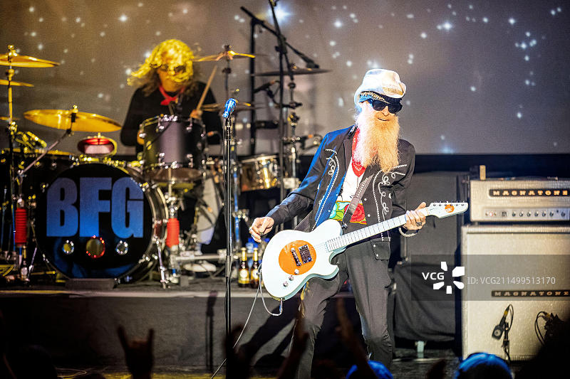 比利·吉本斯在奥斯陆Sentrum Scene现场音乐会表演图片素材