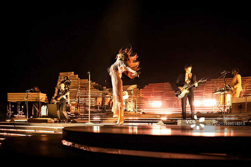 弗洛伦斯与机器乐队奥斯陆演唱会图片素材