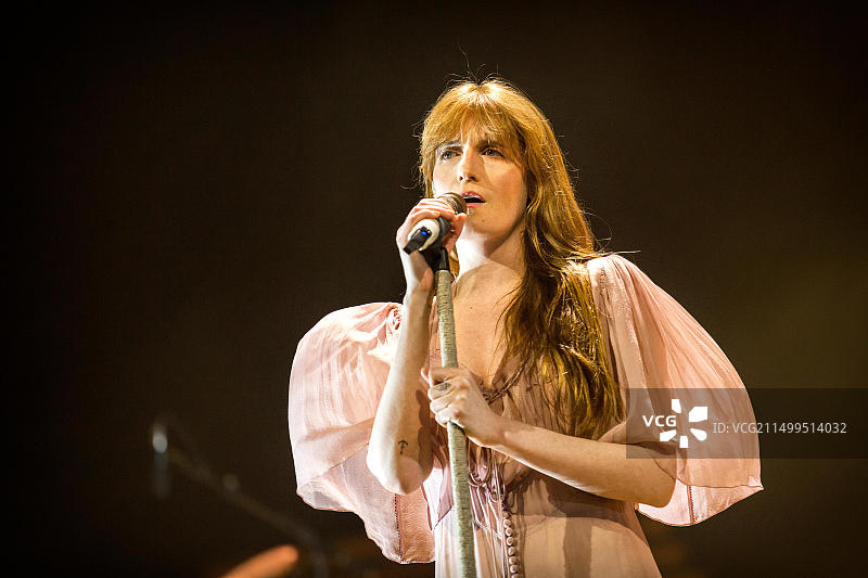 弗洛伦斯与机器乐队奥斯陆演唱会图片素材