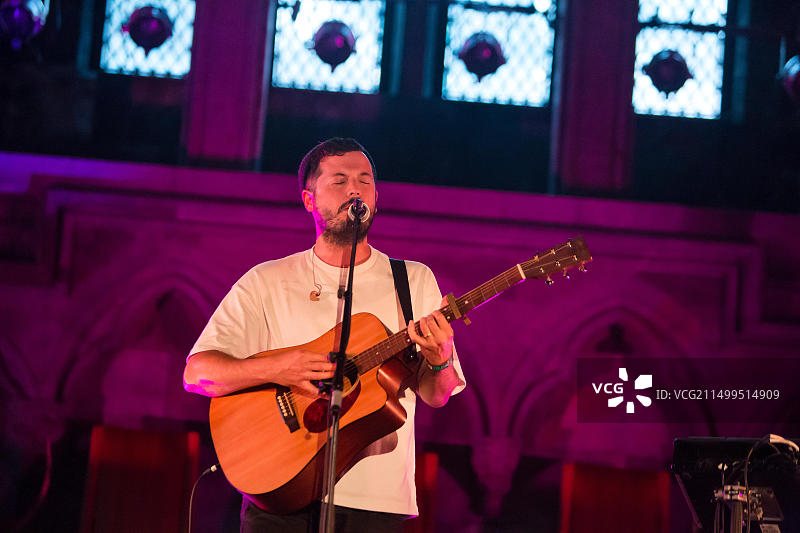 挪威卑尔根音乐节现场音乐会图片素材