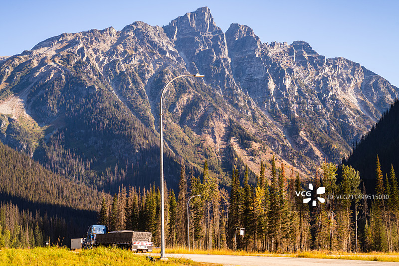 加拿大落基山脉图片素材