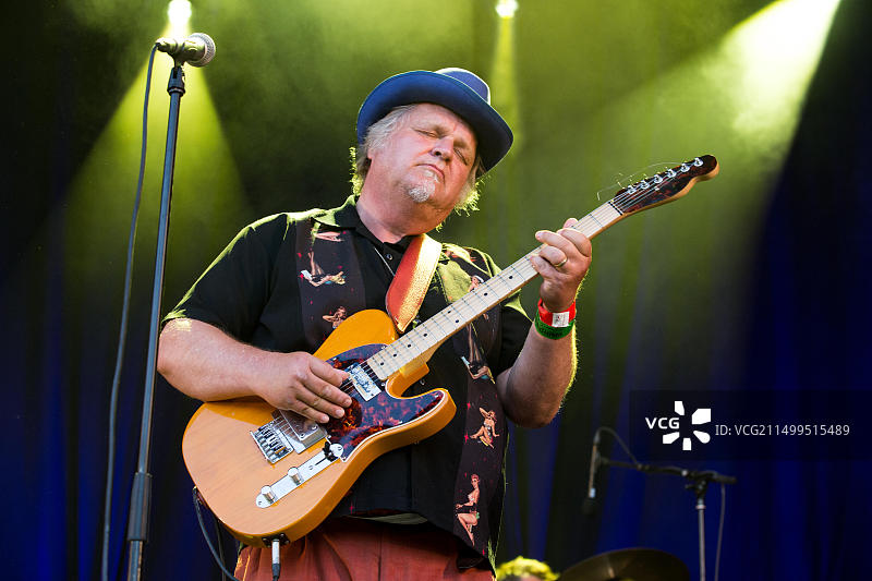 挪威歌手克努特·雷尔斯鲁德弗雷德里克斯塔现场演唱会图片素材