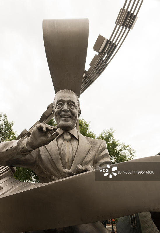 华盛顿特区杜克·艾灵顿雕像图片素材
