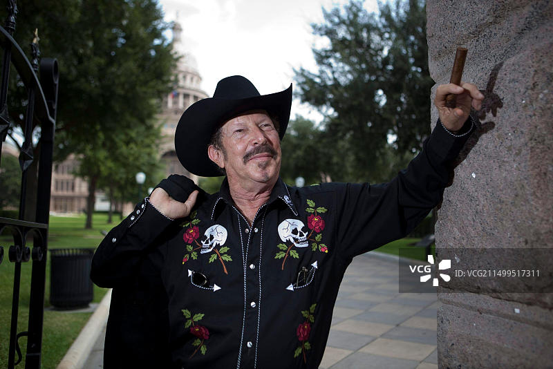 作家兼幽默家金基·弗里德曼会见记者图片素材