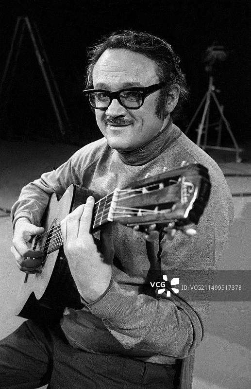 图茨·蒂勒曼斯：比利时爵士音乐家图片素材