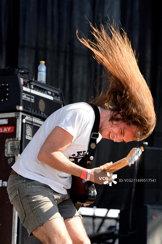 西班牙瓦伦西亚 - 4月4日：Za乐队在2015年4月4日于西班牙瓦伦西亚举行的MBC音乐节上表演。图片素材