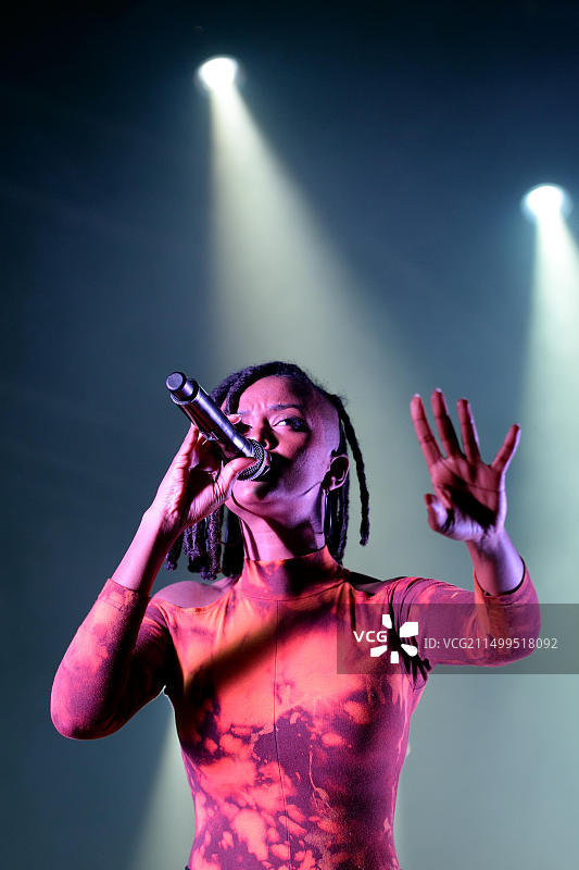 巴塞罗那Primavera音乐节：Kelela乐队演出图片素材