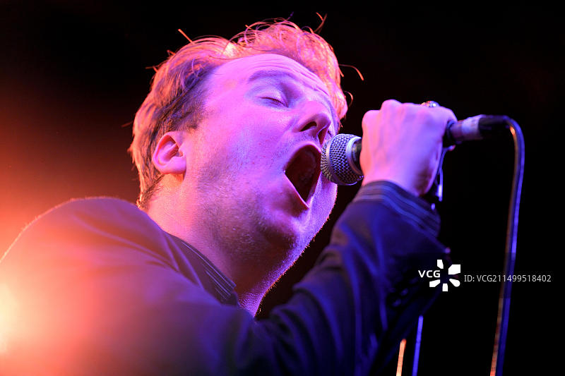 巴塞罗那：Protomartyr乐队在巴塞罗那音乐节演出图片素材