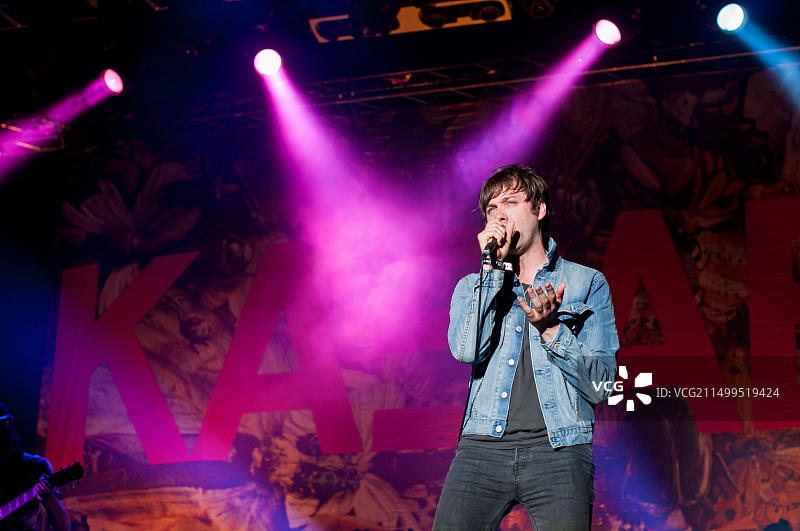 2011年6月25日，西班牙马德里康普顿斯大学：卡萨布兰卡乐队演出图片素材