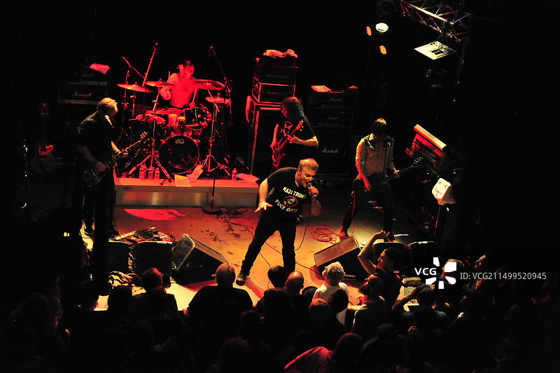 杰洛·比亚弗拉（前“死亡肯尼迪”乐队）德国汉堡现场图片素材