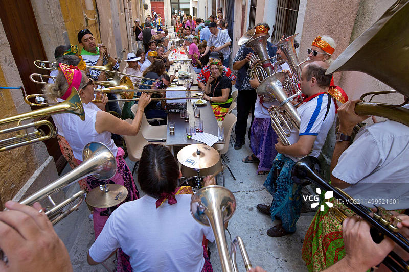 法国罗讷河口省阿尔勒，水稻节图片素材
