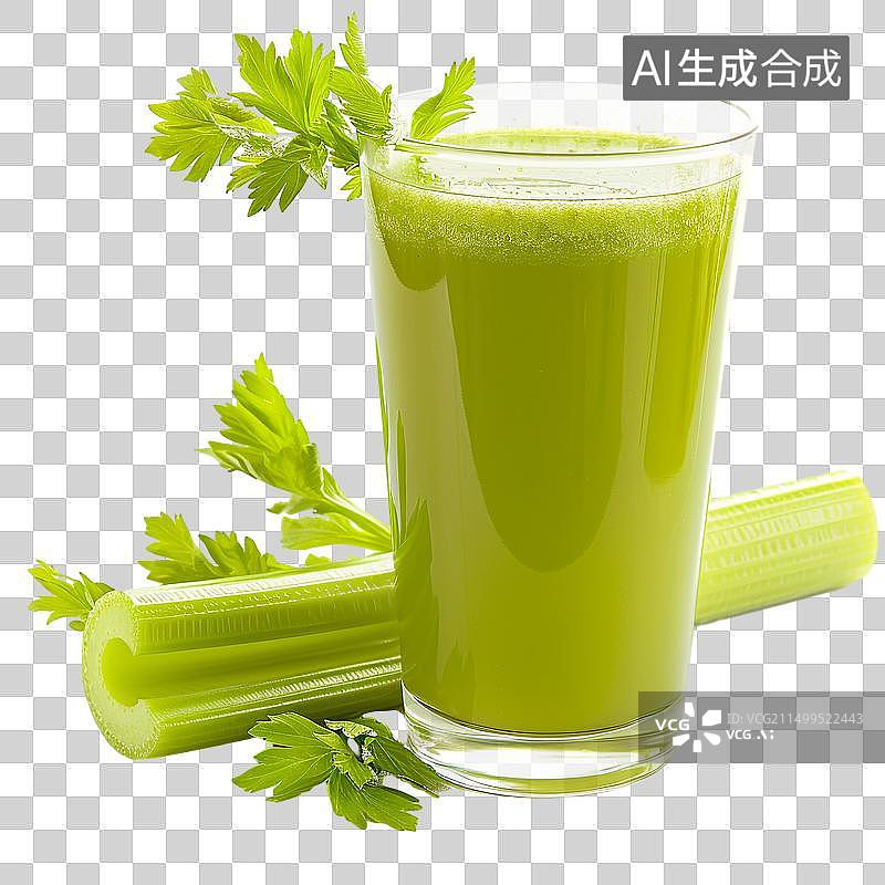 【AI数字艺术】芹菜汁PNG免抠元素图片素材