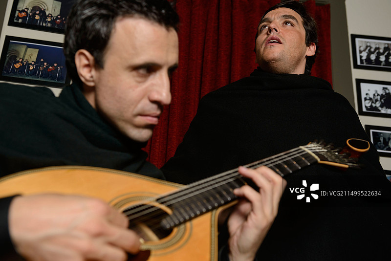 葡萄牙法多音乐家图片素材