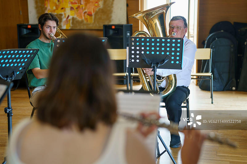 爱乐乐团排练图片素材