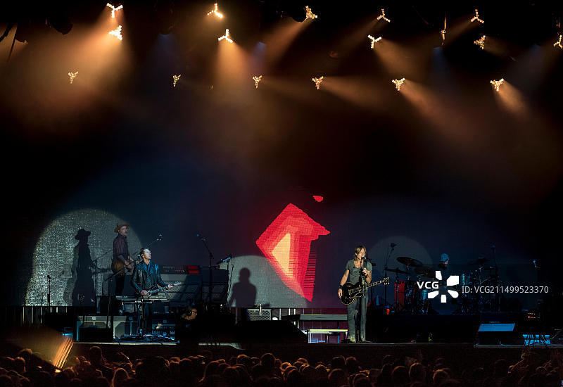 凯斯·厄本演唱会——JAS音乐节——美国科罗拉多州雪堆山村81654图片素材