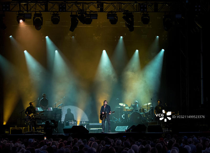 凯斯·厄本演唱会 JAS音乐节 科罗拉多州雪堆山村81654图片素材