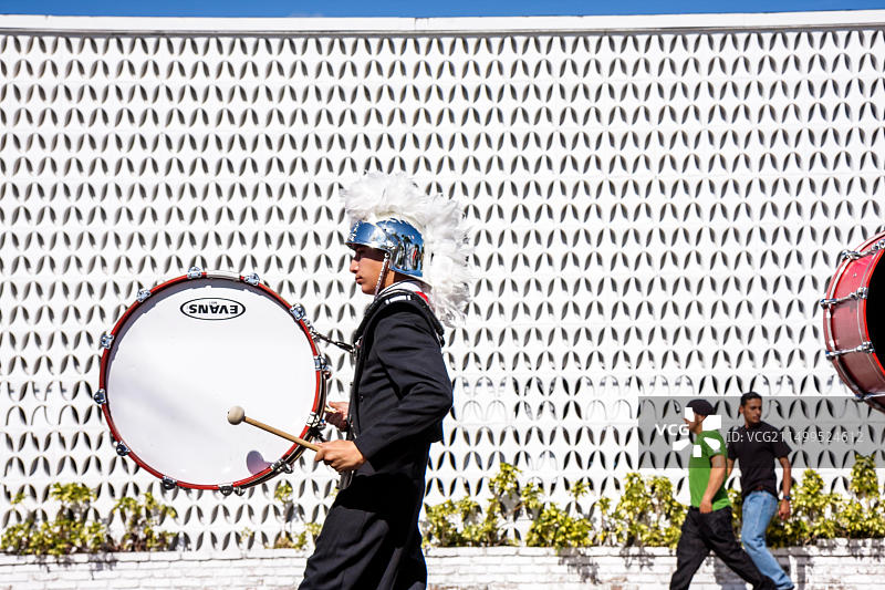 迈阿密小哈瓦那第八街三王节游行图片素材