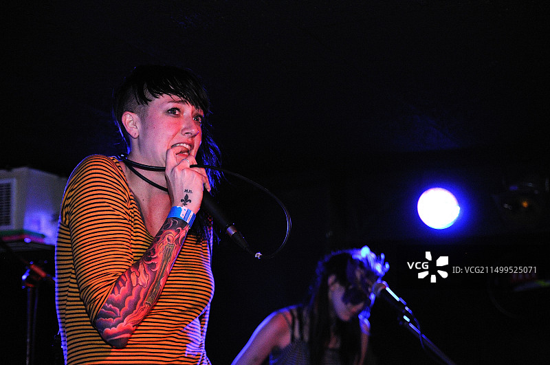 The Coathangers乐队在巴塞罗那BeCool演出图片素材