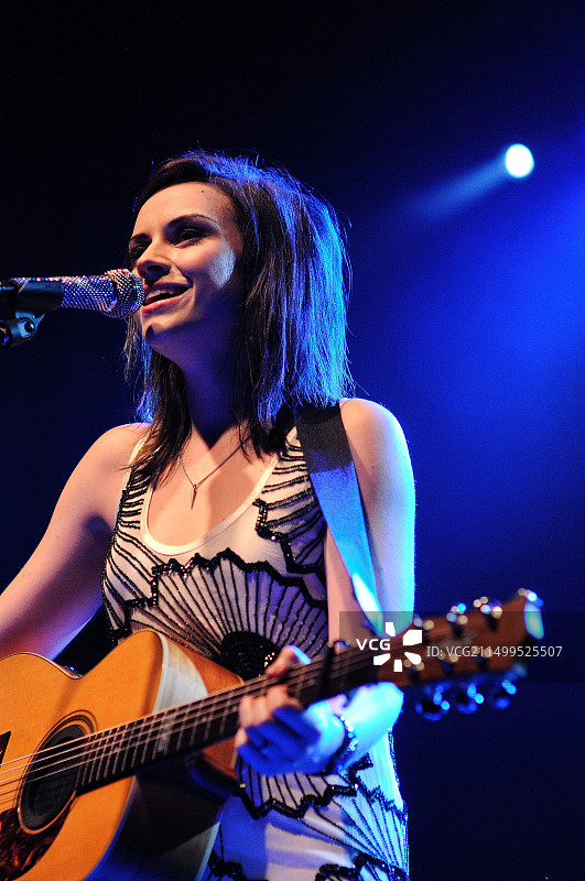 Amy MacDonald在巴塞罗那Razzmatazz演出，2010年9月28日图片素材