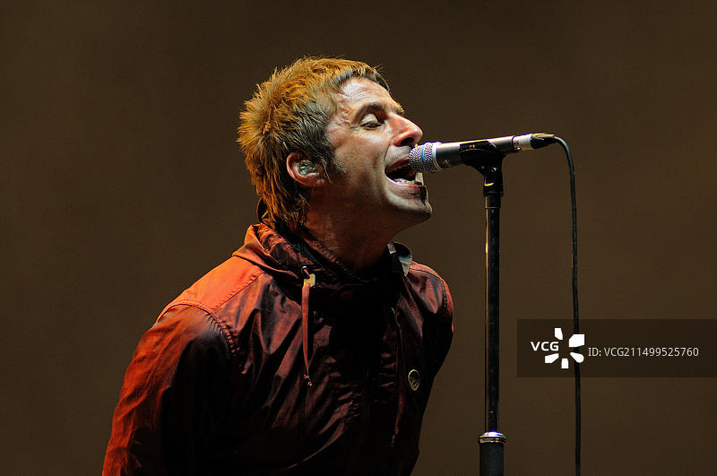 西班牙贝尼卡西姆国际音乐节上的Beady Eye乐队图片素材