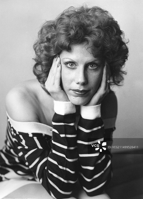 奥地利音乐家/艺术家McLean, Penny，歌手肖像，1980年代图片素材