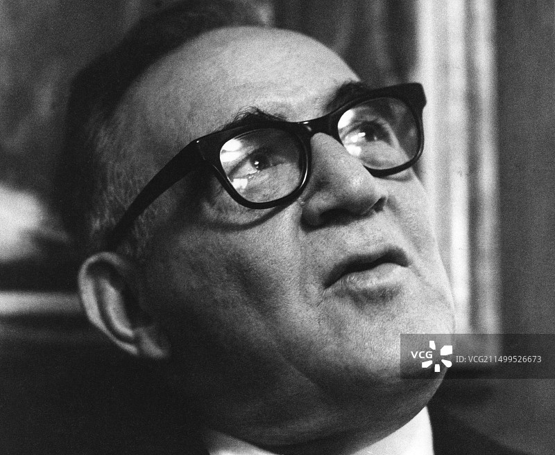 本尼·古德曼，美国音乐家和乐队指挥，1966年11月图片素材