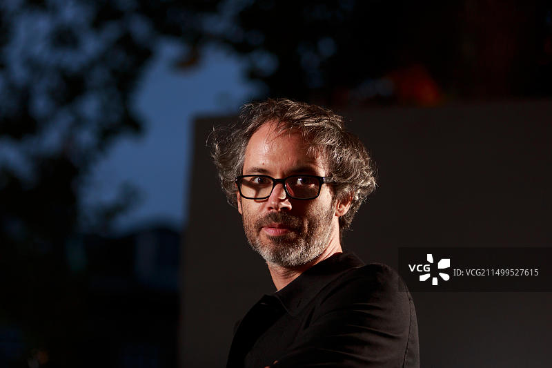 8月25日，爱丁堡国际图书节第14天：钢琴家James Rhodes图片素材