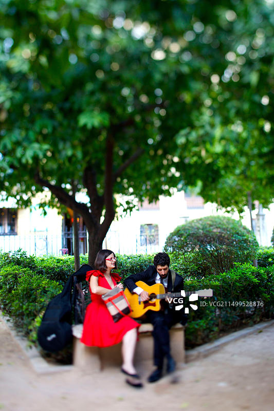 西班牙巴伦西亚街景图片素材