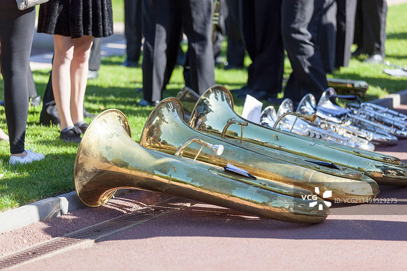 法国诺曼底瑟堡军人公墓图片素材