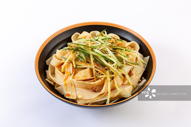 凉拌干面皮图片素材