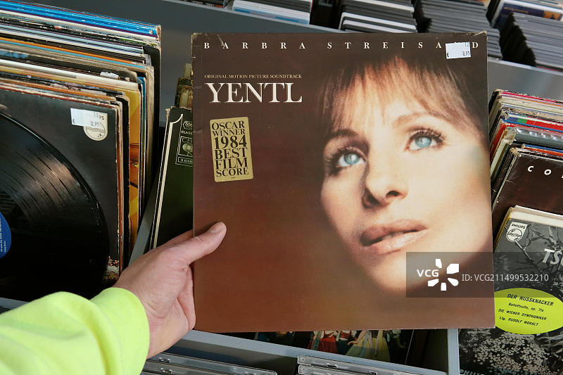 芭芭拉·史翠珊《杨朵》电影原声带专辑图片素材