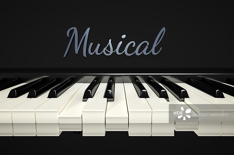 经典钢琴琴键背景图片素材