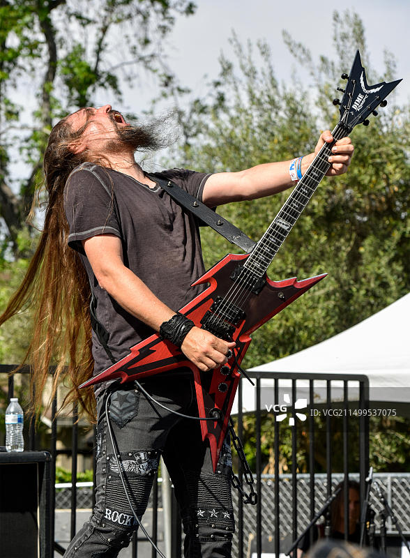 2018 Ride for Ronnie慈善演唱会：Ira Black在舞台上图片素材