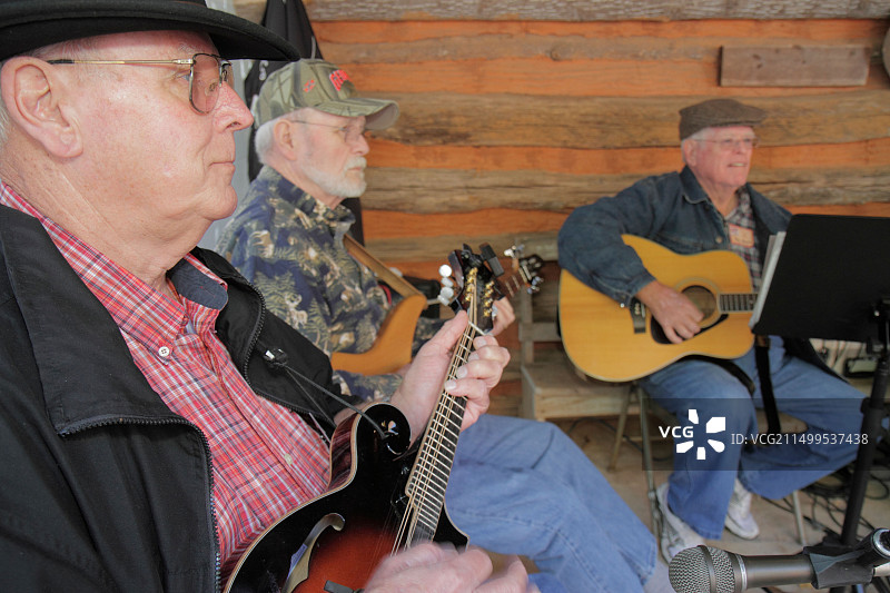 格鲁吉亚希亚瓦西佐治亚山集市秋季节：南方阿巴拉契亚遗产、民俗和乡村生活图片素材