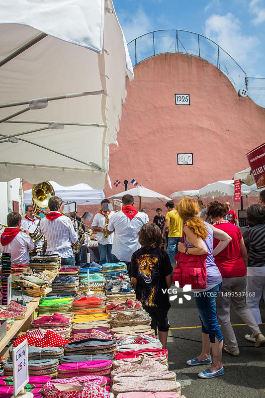 法国阿基坦比利牛斯-大西洋巴斯克地区插画图片素材