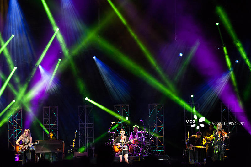 南方小鸡乐队伦敦演唱会图片素材