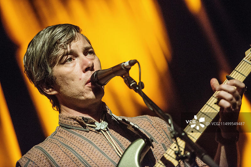 2014年2月1日，比尔·卡拉汉在英国格拉斯哥O2 ABC举行的凯尔特音乐节上表演图片素材