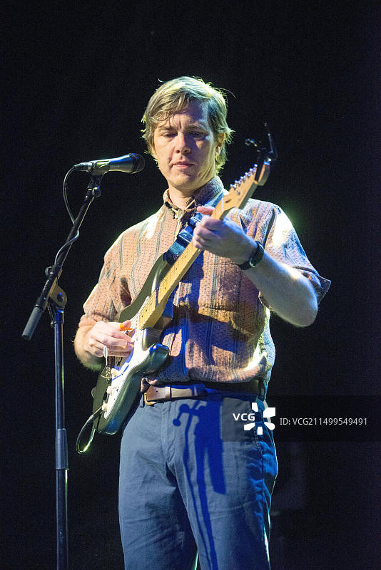 2014年2月1日，比尔·卡拉汉在英国格拉斯哥O2 ABC举行的凯尔特音乐节上表演图片素材